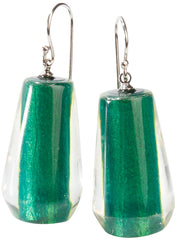 BLISS BY ZSISKA - SHORT HOOK EARRING - MUSEE - GREEN