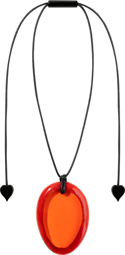 ZSISKA Design Flow 1-Bead Pendant - Crimson