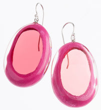 Load image into Gallery viewer, ZSISKA Design Flow 1-Bead Earrings - Crimson
