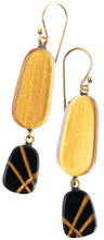 Load image into Gallery viewer, ZSISKA DESIGN Galleria 2-Bead Short Hook Earrings
