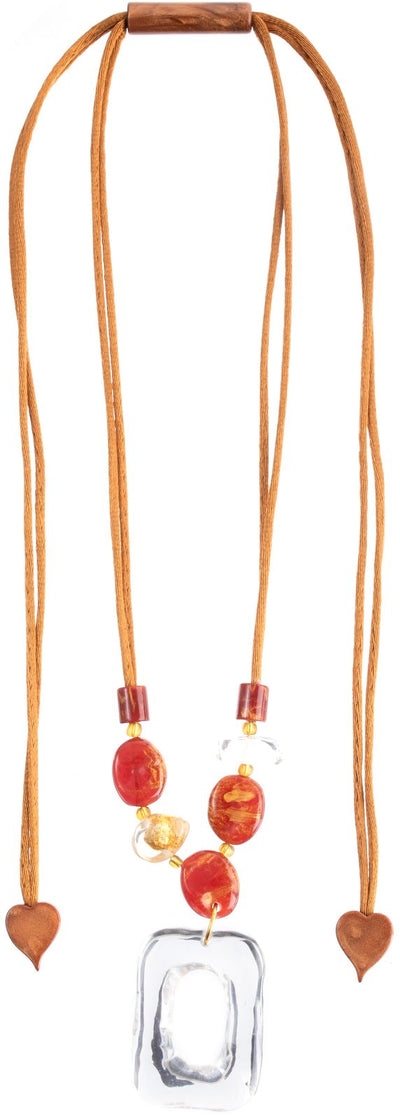 ZSISKA DESIGN Sensi 6-Bead Adjustable Pendant