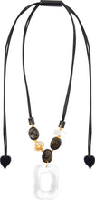 Load image into Gallery viewer, ZSISKA DESIGN Sensi 6-Bead Adjustable Pendant — Black
