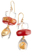 Load image into Gallery viewer, ZSISKA DESIGN Sensi 3-Bead Short Hook Earrings
