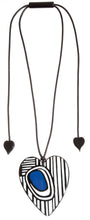 Load image into Gallery viewer, ZSISKA DESIGN - ADJUSTABLE CORD PENDANT - PRIMA HEART
