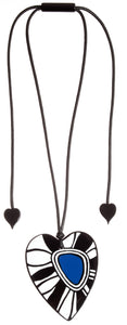 ZSISKA DESIGN - ADJUSTABLE CORD PENDANT - PRIMA HEART