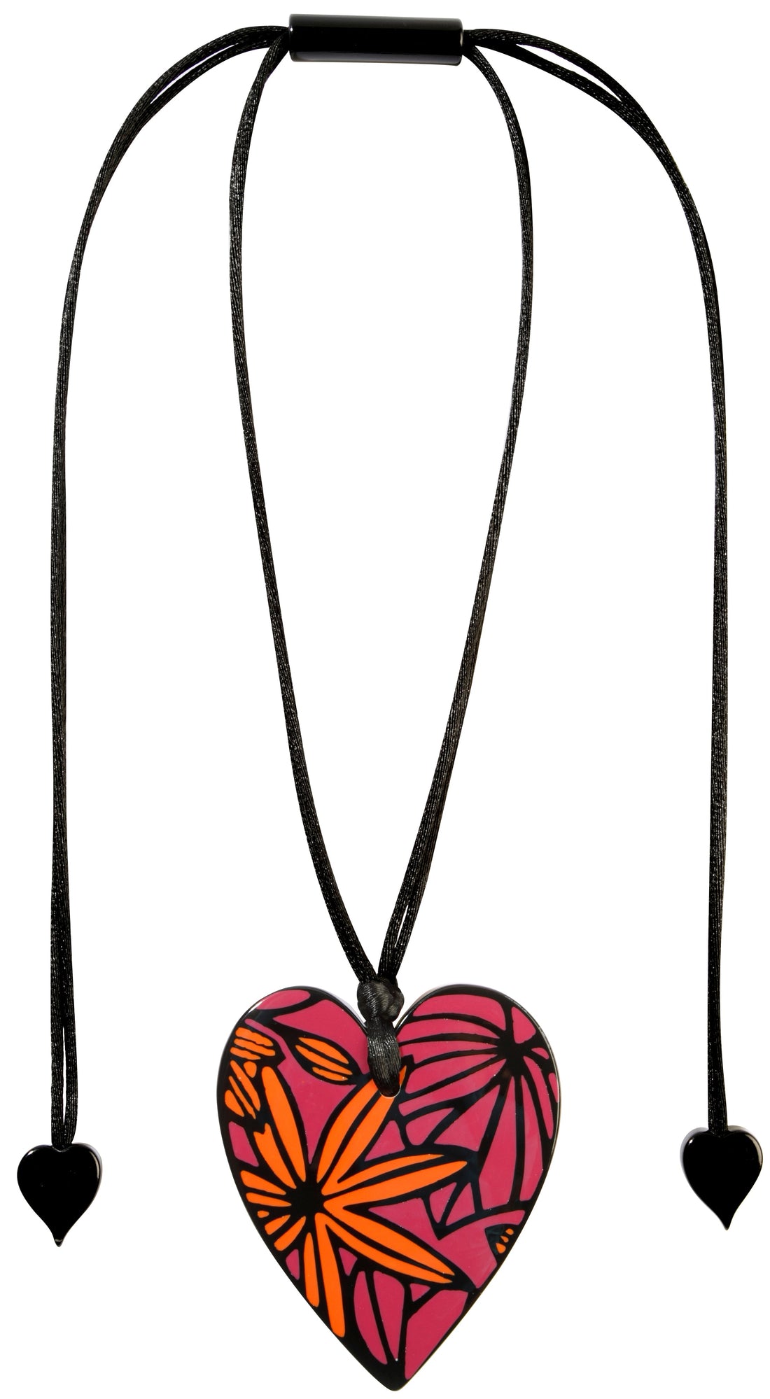 ZSISKA DESIGN - ADJUSTABLE CORD PENDANT - PRIMA HEART