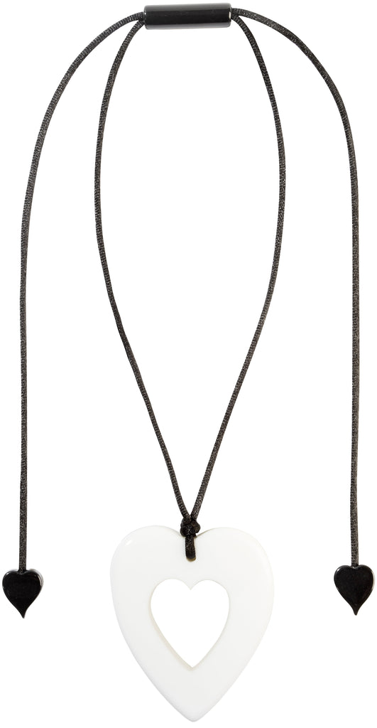 ZSISKA DESIGN - ADJUSTABLE CORD PENDANT - PRIMA HEART