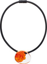 Load image into Gallery viewer, ZSISKA Design Rosette Necklace - Crimson
