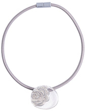 Load image into Gallery viewer, ZSISKA Design Rosette Necklace - Crimson
