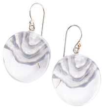 Load image into Gallery viewer, ZSISKA Design Rosette 1-Bead Earrings - Crimson
