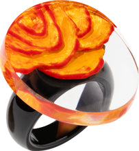 Load image into Gallery viewer, ZSISKA Design Rosette Ring - Crimson

