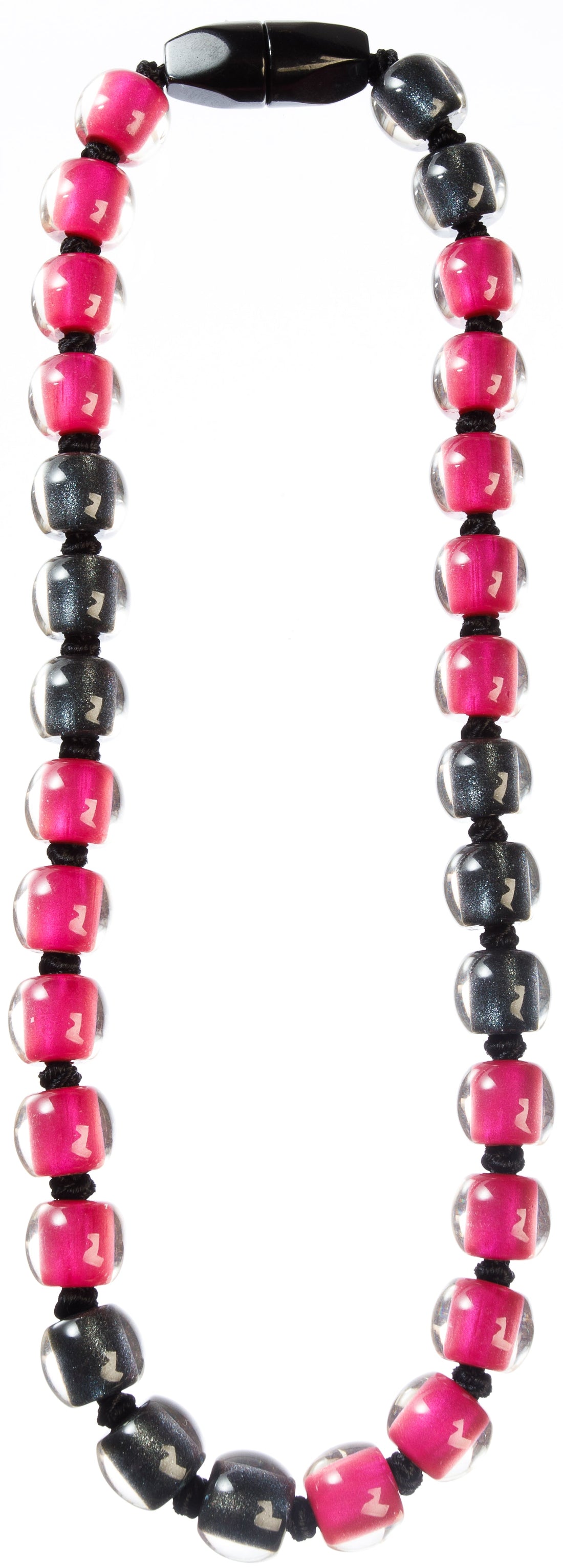 ZSISKA DESIGN - MAGNETIC CLOSURE - NECKLACE - COLOURFUL BEADS