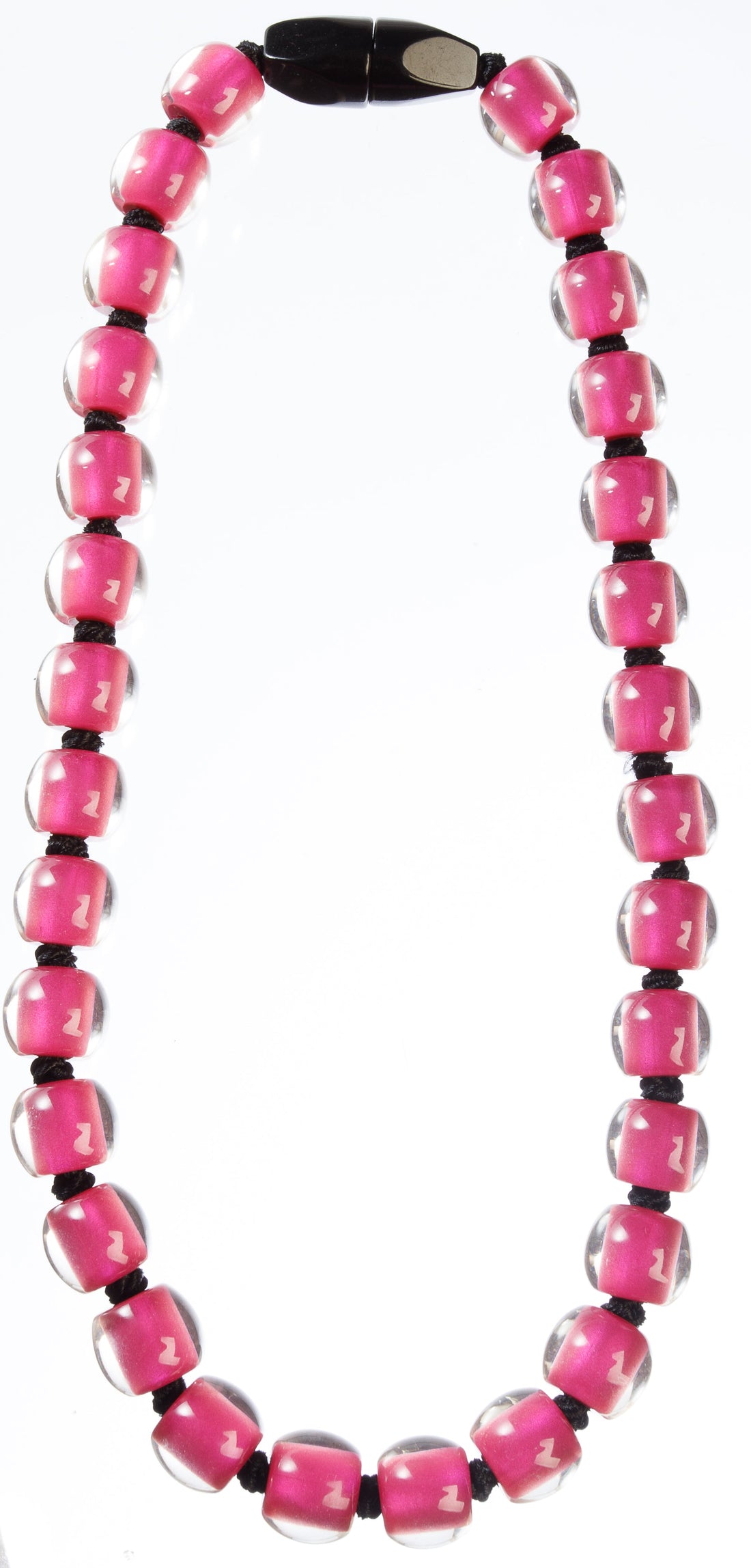 ZSISKA DESIGN - MAGNETIC CLOSURE - NECKLACE - COLOURFUL BEADS