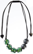 Load image into Gallery viewer, ZSISKA DESIGN - ADJUSTABLE CORD NECKLACE - COLOURFUL BEADS
