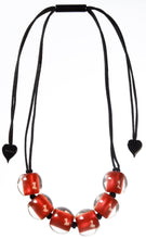 Load image into Gallery viewer, ZSISKA DESIGN - ADJUSTABLE CORD NECKLACE - COLOURFUL BEADS
