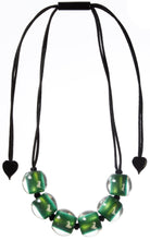 Load image into Gallery viewer, ZSISKA DESIGN - ADJUSTABLE CORD NECKLACE - COLOURFUL BEADS
