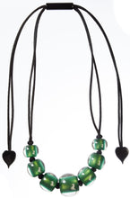 Load image into Gallery viewer, ZSISKA DESIGN - ADJUSTABLE CORD NECKLACE - COLOURFUL BEADS
