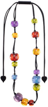 Load image into Gallery viewer, ZSISKA DESIGN Colourful Beads 14-Bead Adjustable Necklace
