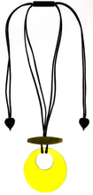 Load image into Gallery viewer, ZSISKA DESIGN - ADJUSTABLE CORD - COLOURFUL STATEMENT PENDANT
