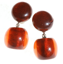 Load image into Gallery viewer, ZSISKA DESIGN Colourful Beads 2-Bead Pin Earrings
