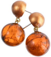 Load image into Gallery viewer, ZSISKA DESIGN Isla 2-Bead Pin Earrings
