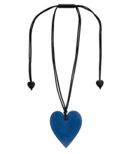 Load image into Gallery viewer, ZSISKA DESIGN Colourful Statement 1-Bead Adjustable Heart Pendant
