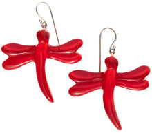 Load image into Gallery viewer, ZSISKA Design Ole 1-Bead Earrings - Crimson
