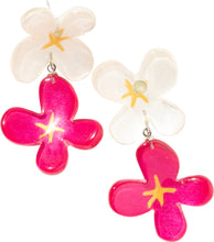 Load image into Gallery viewer, ZSISKA Design Hana 2-Bead Earrings - Crimson
