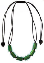 Load image into Gallery viewer, ZSISKA DESIGN - ADJUSTABLE CORD NECKLACE - COLOURFUL BEADS
