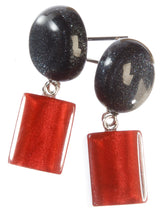 Load image into Gallery viewer, ZSISKA DESIGN - PIN EARRING - COLOURFUL BEADS
