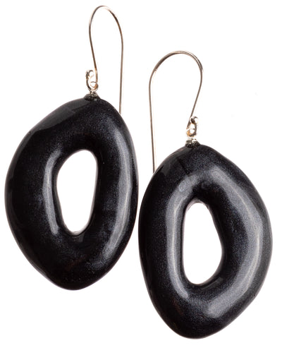 ZSISKA Design Organic 1-Bead Earrings - Manta