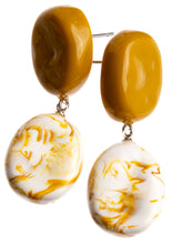 Load image into Gallery viewer, ZSISKA Design Organic 2-Bead Earrings - Manta
