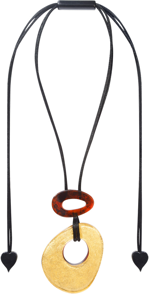 ZSISKA DESIGN - ADJUSTABLE CORD PENDANT - RHAPSODY