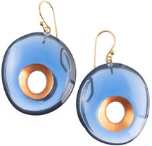 Load image into Gallery viewer, ZSISKA DESIGN Crescence 1-Bead Short Hook Earrings
