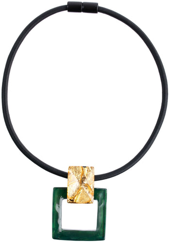 ZSISKA DESIGN Lumi 2-Bead Magnet Necklace