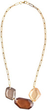 Load image into Gallery viewer, ZSISKA DESIGN Pedra 3-Bead Necklace
