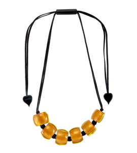 ZSISKA DESIGN - ADJUSTABLE CORD NECKLACE - BELLISSIMA