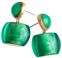 Load image into Gallery viewer, ZSISKA Design Bellissima 1-Bead Earrings - Galaxy Blue
