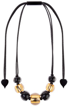 Load image into Gallery viewer, ZSISKA Design Radiance 7-Bead Necklace - Gold Foil

