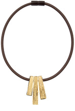 Load image into Gallery viewer, ZSISKA DESIGN Radiance 3-Bead Magnet Necklace
