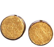 Load image into Gallery viewer, ZSISKA Design Radiance 1-Bead Earrings - Gold Foil
