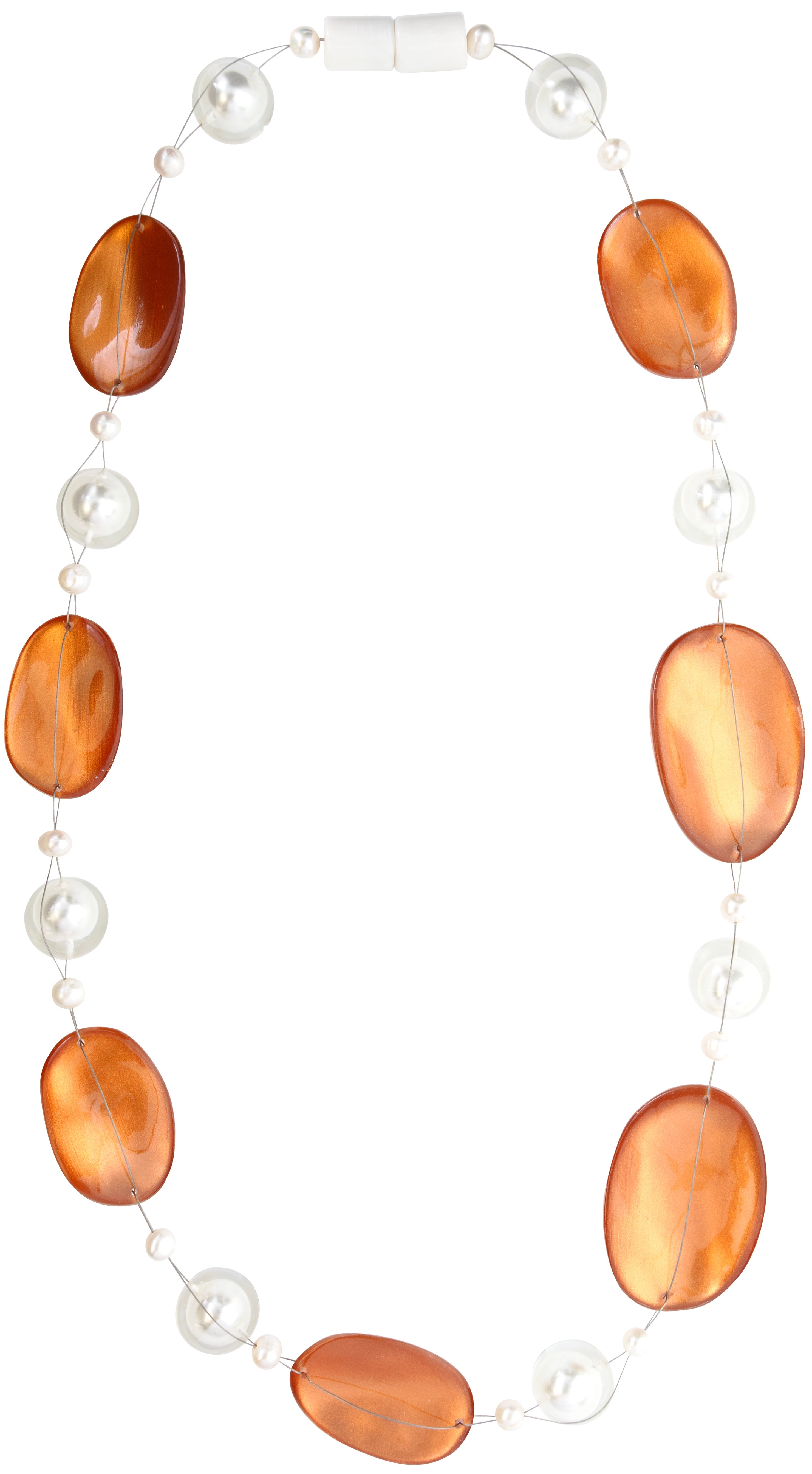 ZSISKA DESIGN MAGNETIC CLOSURE NECKLACE AMOR