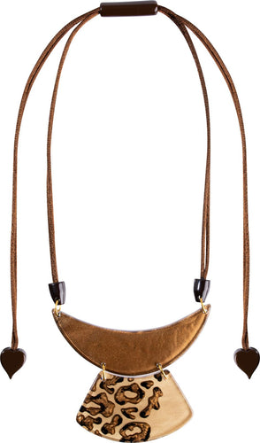 ZSISKA DESIGN Autumn 2-Bead Adjustable Necklace