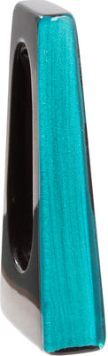 BLISS by ZSISKA Retro Series Bead — Teal Gloss