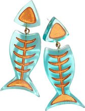 Load image into Gallery viewer, ZSISKA Design Pisce 2-Bead Earrings - Emerald
