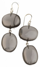 Load image into Gallery viewer, ZSISKA Design Pisce 2-Bead Earrings - Emerald
