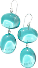 Load image into Gallery viewer, ZSISKA Design Pisce 2-Bead Earrings - Emerald
