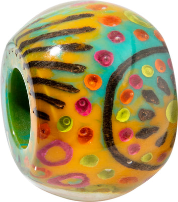 BLISS by ZSISKA Musee Series Bead — Yellow Polka