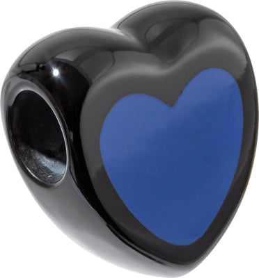 BLISS by ZSISKA Musee Series Bead — Blue Heart