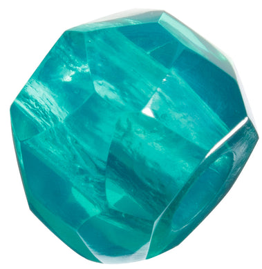 BLISS BY ZSISKA - BLISS BEAD - MUSEE - FACETED TRANSLUCENT AQUA